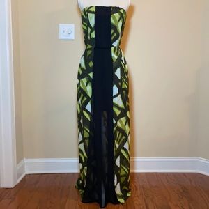 Guess Strapless Maxi Dress